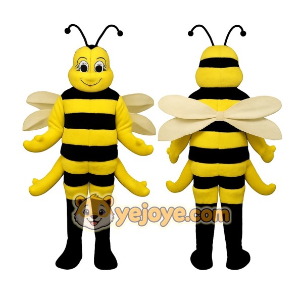Yellow Bee Mascot Costume