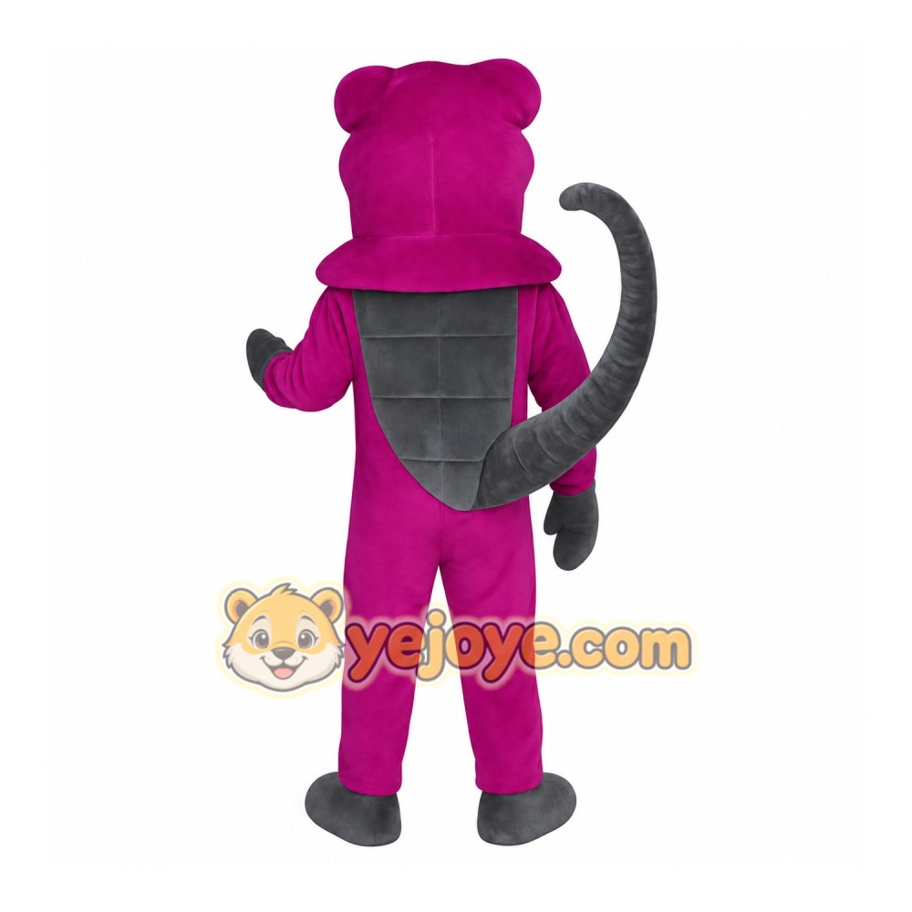 Pink Animal Mascot Costume Pink Animal Mascot Costume