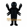 Black Scorpion Mascot Costume Black Scorpion Mascot Costume