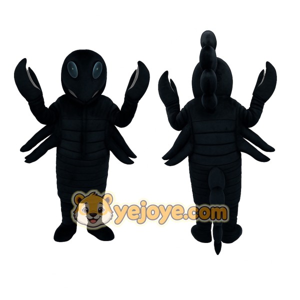Black Scorpion Mascot Costume