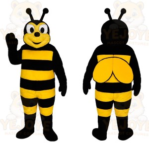 Black and Yellow Bee Mascot Costume