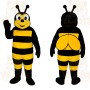 Black and Yellow Bee Mascot Costume