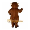 Brown Bull Mascot Costume Brown Bull Mascot Costume