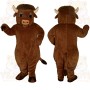 Brown Bull Mascot Costume