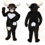 Black Cow Mascot Costume
