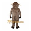Brown Bull Mascot Costume