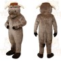 Brown Bull Mascot Costume