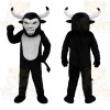 Black Bull Mascot Costume