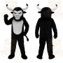 Black Bull Mascot Costume