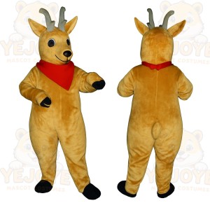 Brown Deer Mascot Costume