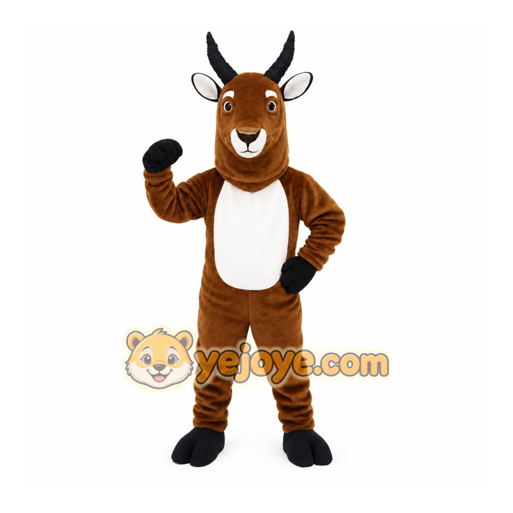 Brown Deer Mascot Costume Brown Deer Mascot Costume