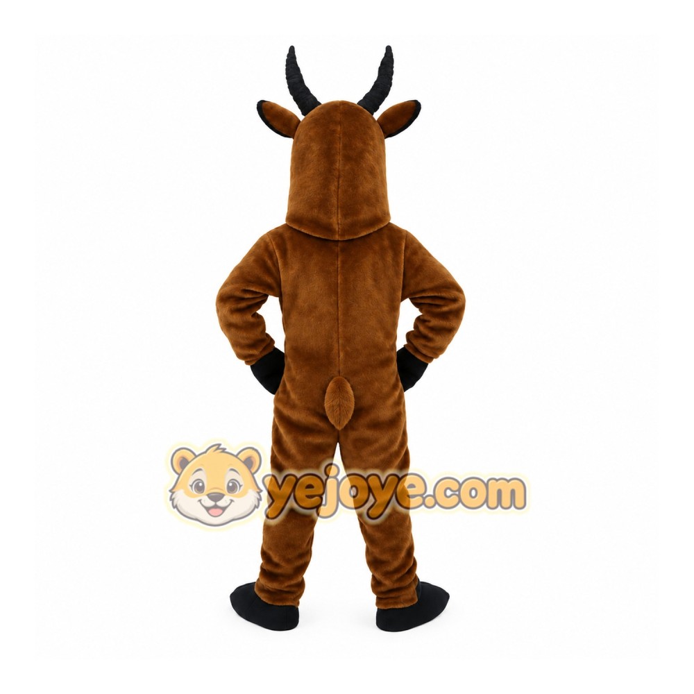 Brown Deer Mascot Costume Brown Deer Mascot Costume
