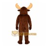 Brown Moose Mascot Costume Brown Moose Mascot Costume