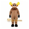 Brown Moose Mascot Costume