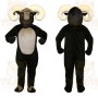 Black Ram Mascot Costume