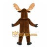 Brown Moose Mascot Costume Brown Moose Mascot Costume