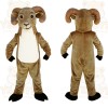 Brown Ram Mascot Costume