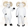 White Ram Mascot Costume