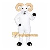 White Ram Mascot Costume White Ram Mascot Costume