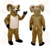 Brown Ram Mascot Costume