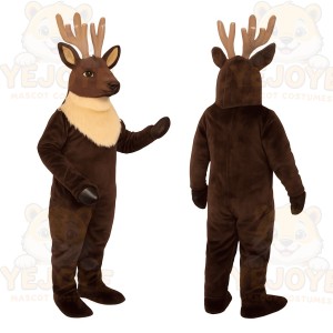 Brown Deer Mascot Costume