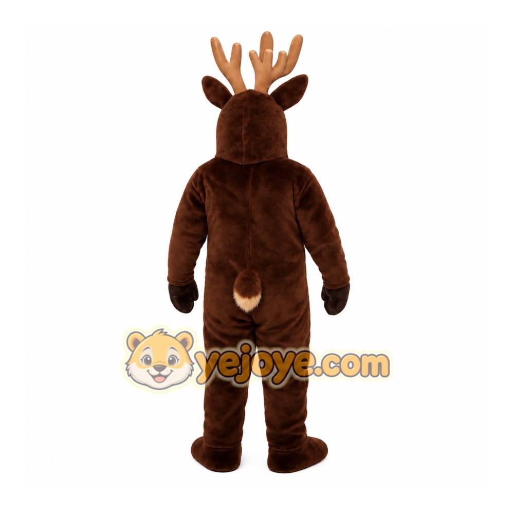 Brown Deer Mascot Costume Brown Deer Mascot Costume