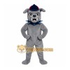Gray Dog Mascot Costume Gray Dog Mascot Costume