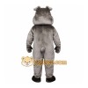 Gray Dog Mascot Costume Gray Dog Mascot Costume