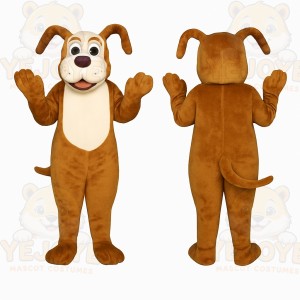 Brown Dog Mascot Costume