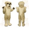 White Dog Mascot Costume