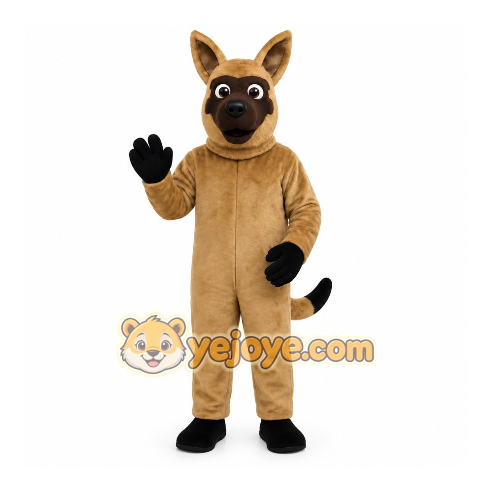 Brown Dog Mascot Costume Brown Dog Mascot Costume