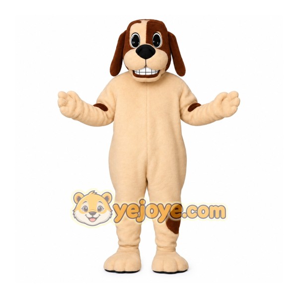 Brown Dog Mascot Costume