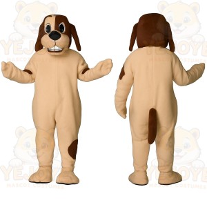 Brown Dog Mascot Costume
