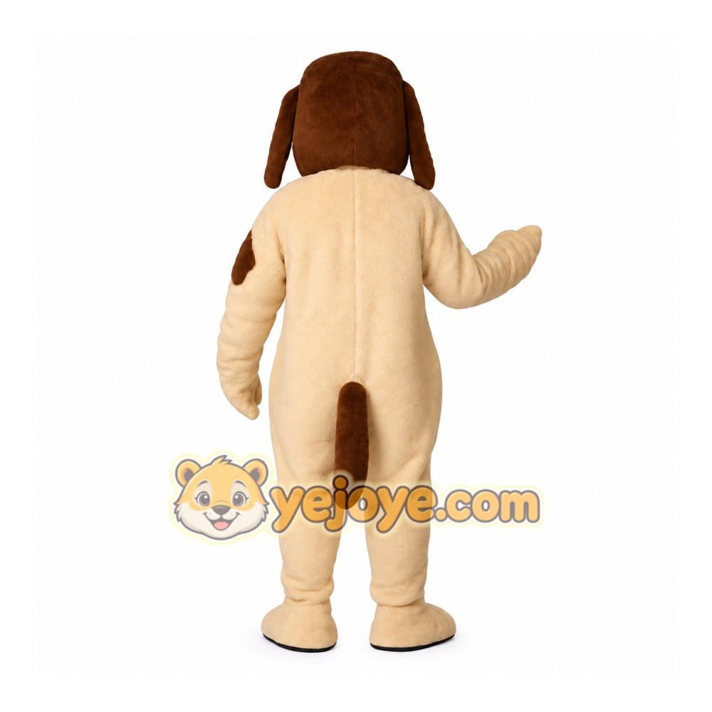 Brown Dog Mascot Costume