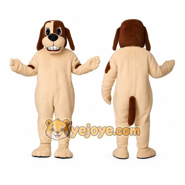 Brown Dog Mascot Costume
