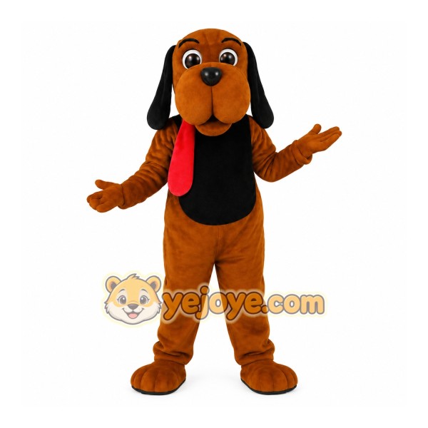 Brown Dog Mascot Costume