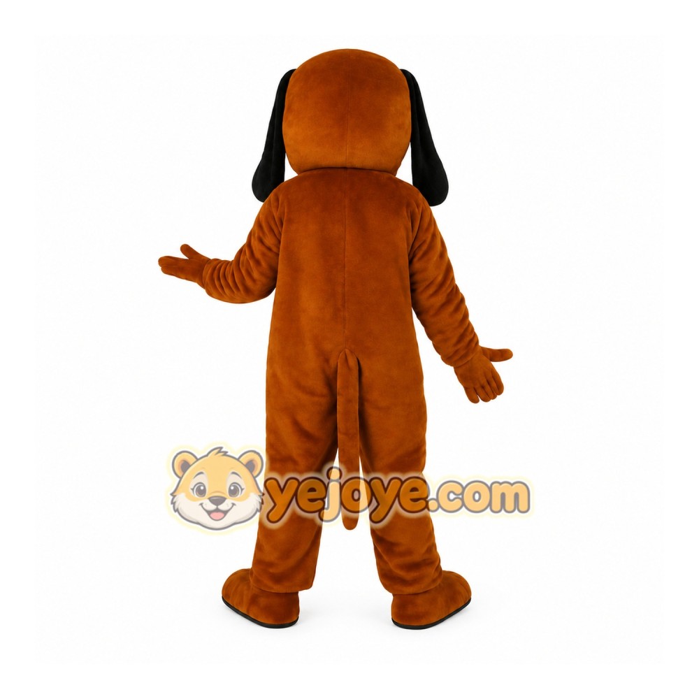 Brown Dog Mascot Costume Brown Dog Mascot Costume