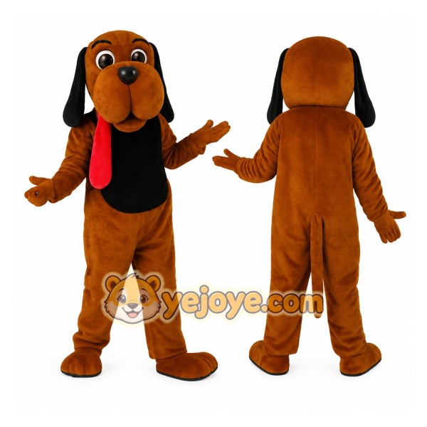 Brown Dog Mascot Costume