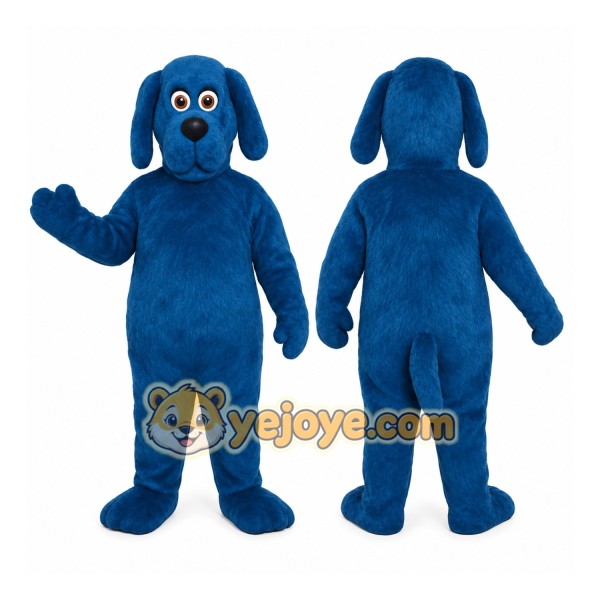 Blue Dog Mascot Costume