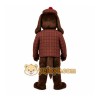 Brown Dog Mascot Costume Brown Dog Mascot Costume