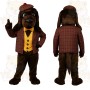Brown Dog Mascot Costume