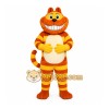 Orange Striped Cat Mascot Costume Orange Striped Cat Mascot Costume