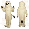White Lion Mascot Costume