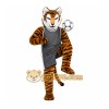 Tiger Mascot Costume Tiger Mascot Costume