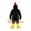Black Chicken Mascot Costume Black Chicken Mascot Costume