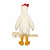 White Chicken Mascot Costume White Chicken Mascot Costume