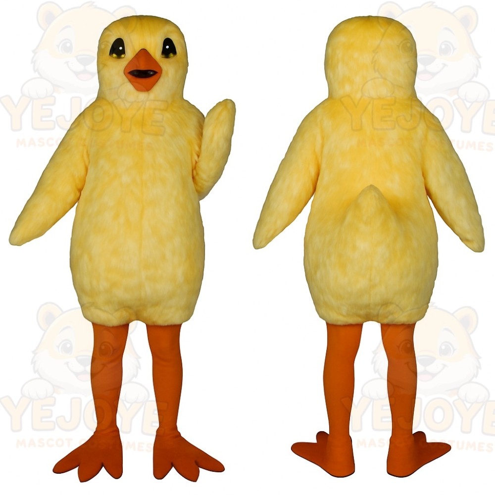 Yellow Chick Mascot Costume