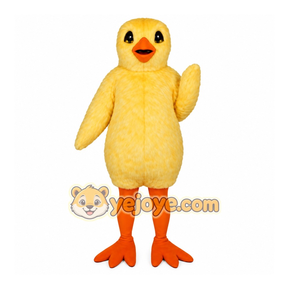 Yellow Chick Mascot Costume Yellow Chick Mascot Costume