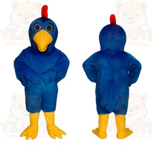 Blue Bird Mascot Costume