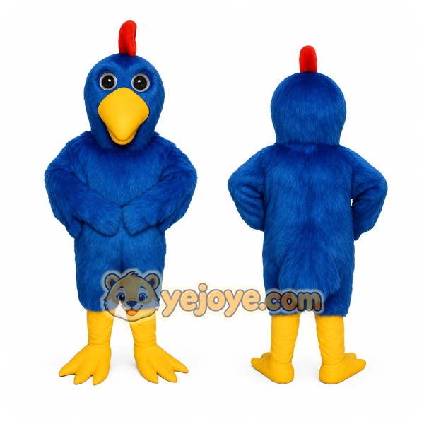Blue Bird Mascot Costume